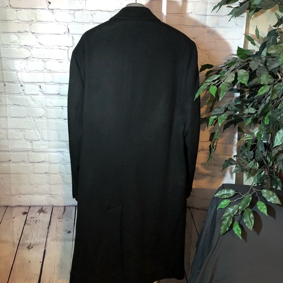 Tasso & Elba for Macy’s wool/cashmere overcoat - Picture 2 of 4